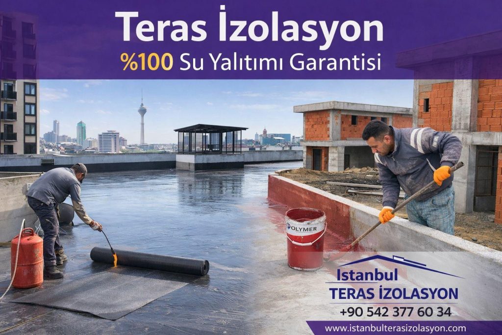 Ümraniye Teras İzolasyonu Ustası